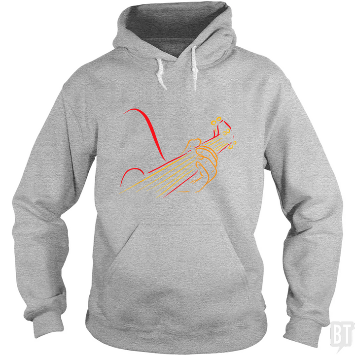 Playing Guitar Music Life Hoodie