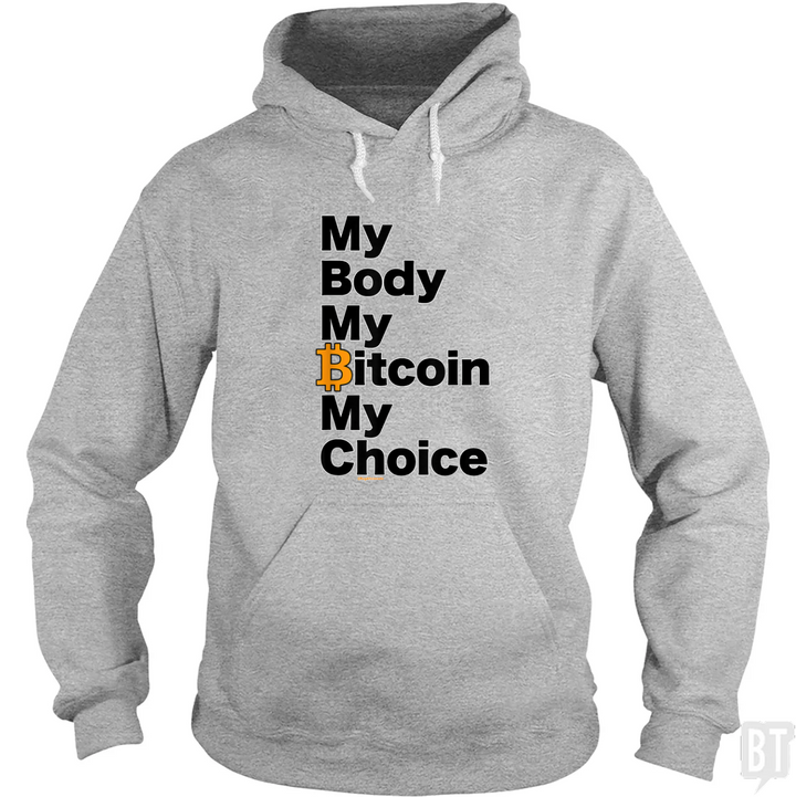 My Body My Bitcoin Hoodie