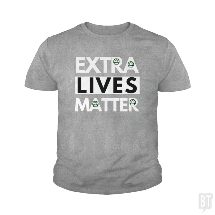 Extra Lives Matter Kids Shirt