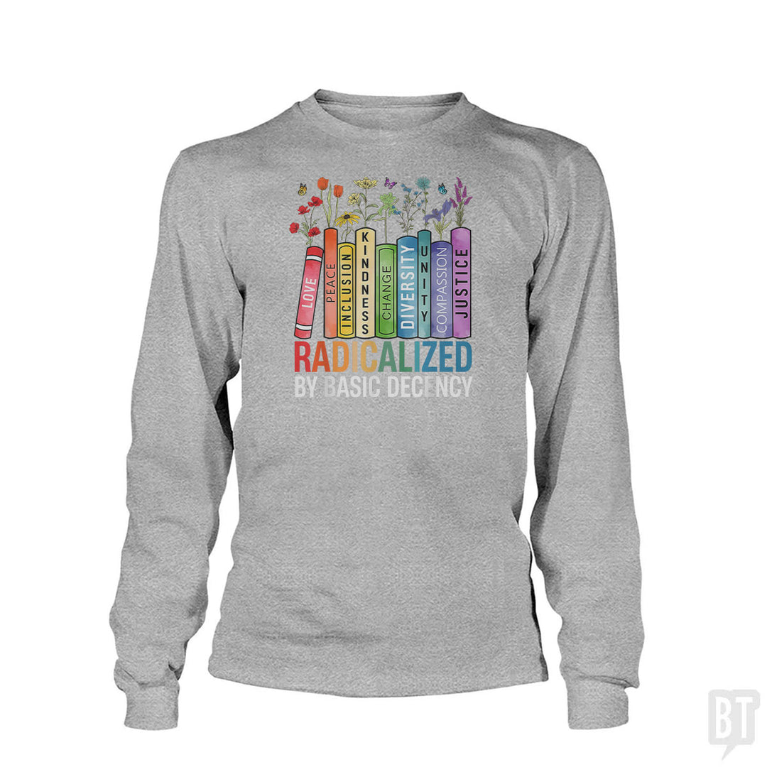 Book Flower Long Sleeve