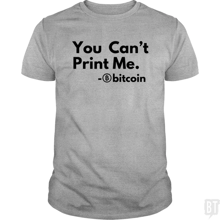 You Can’t Print Me