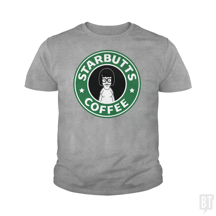Starbutts Coffee Kids Shirt