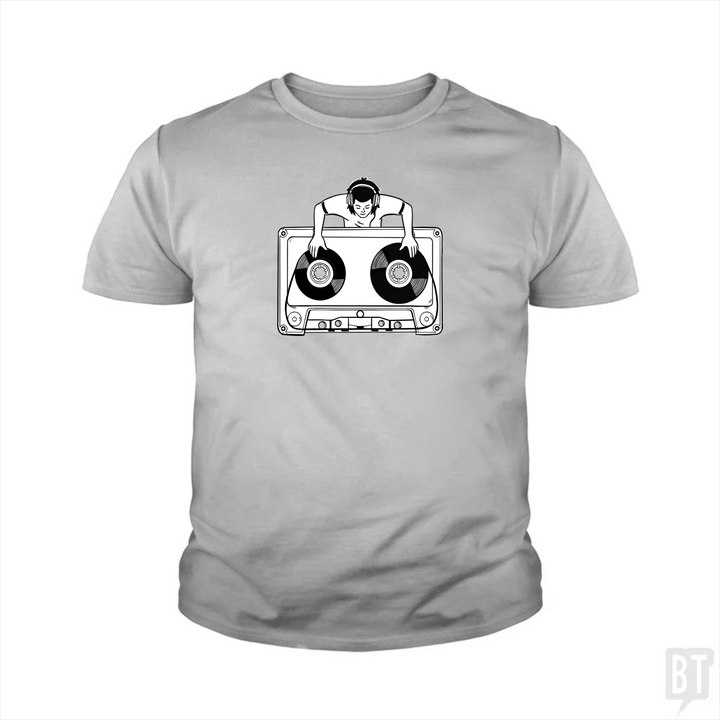 Retro DJ Kids Shirt