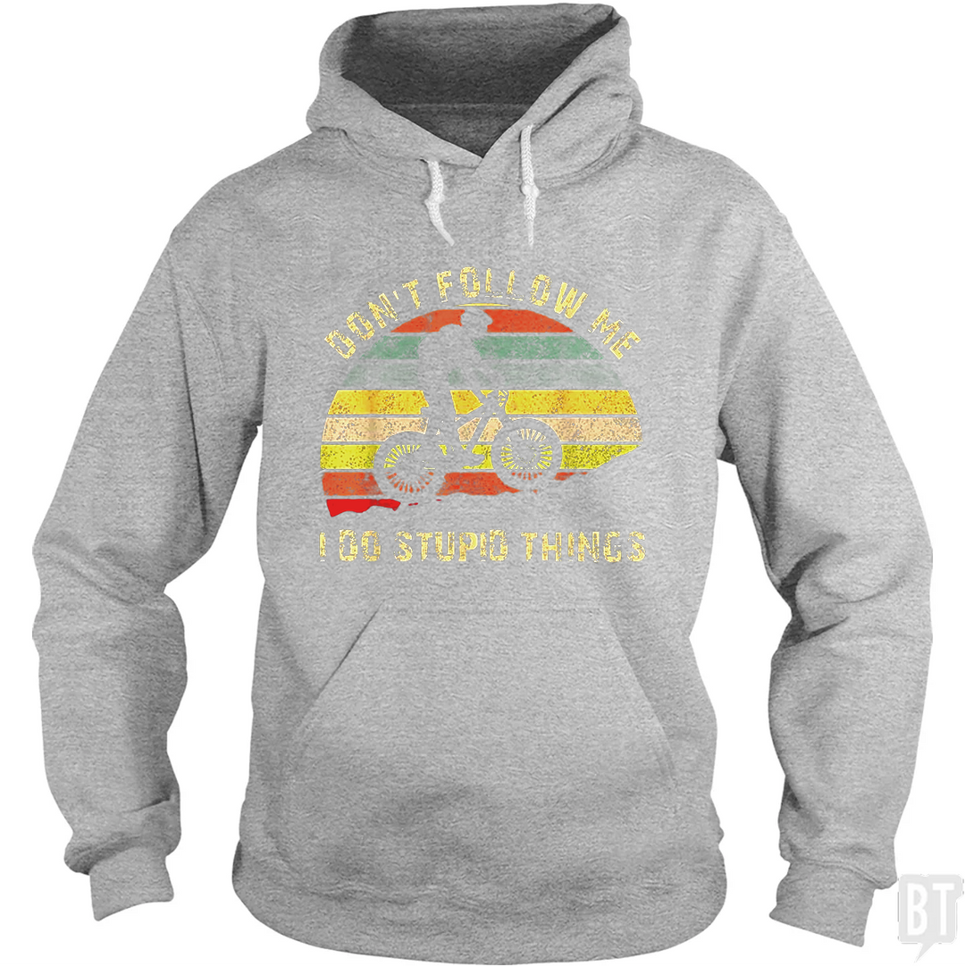 Funny Mountain Bike Hoodie