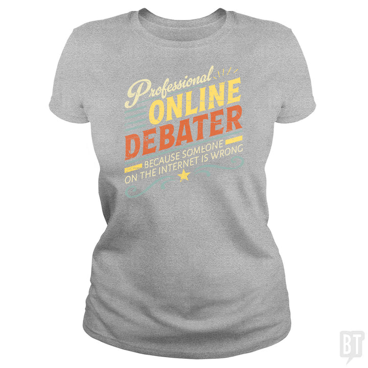 Professional Online Debater