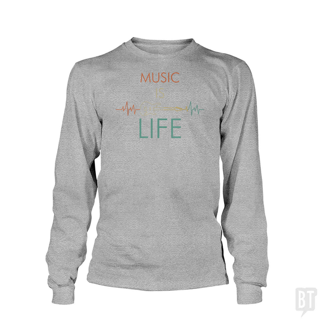 Music Is Life Long Sleeve