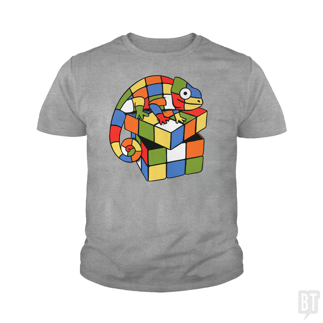 Cube Chamaleon Kids Shirt