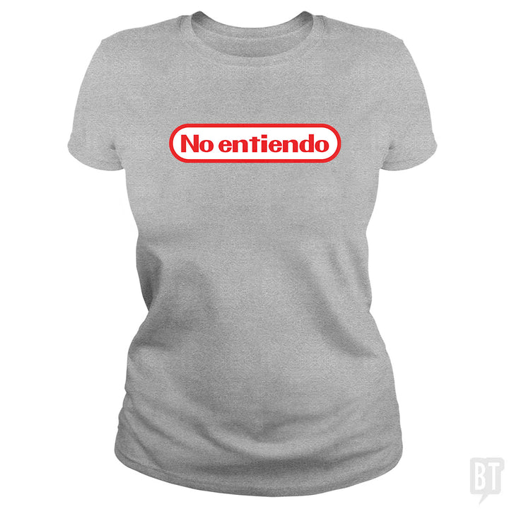 No Entiendo
