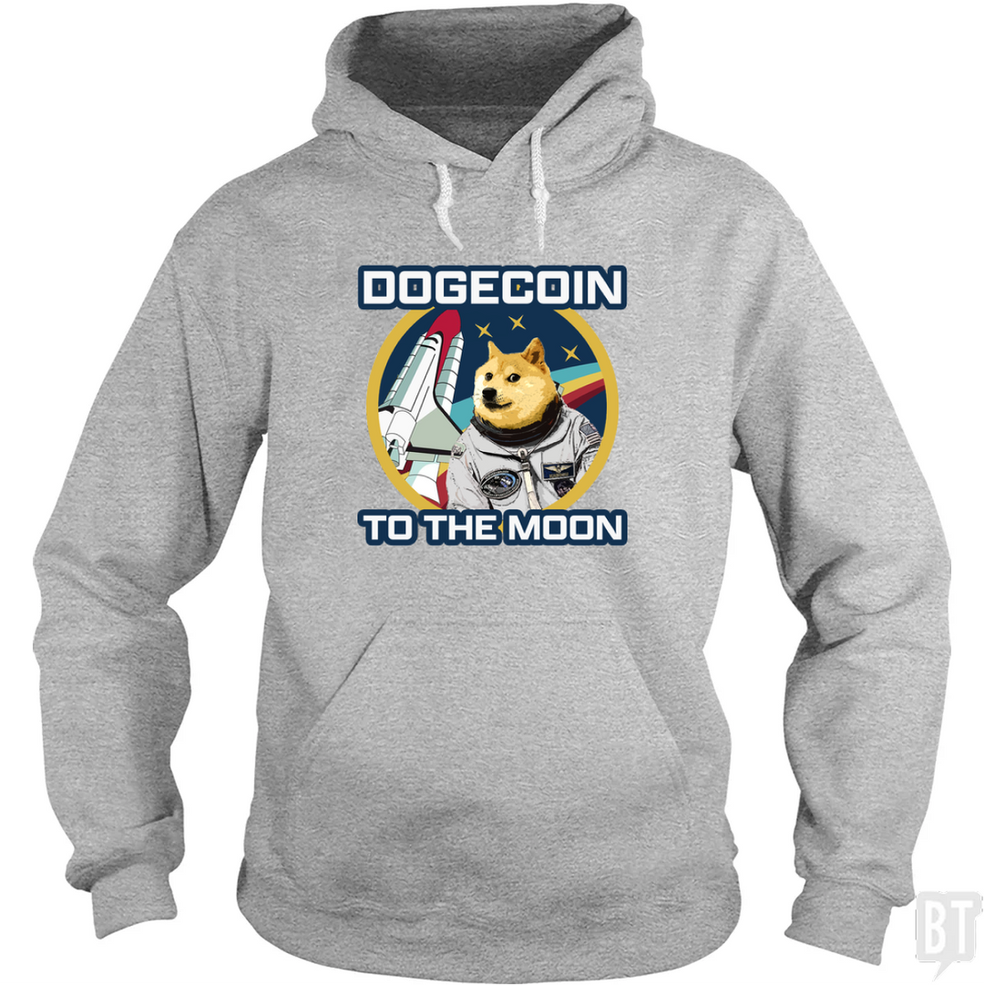 Dogecoin to the Moon Hoodie