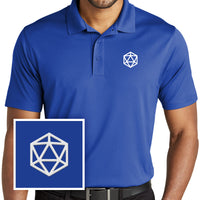 Load image into Gallery viewer, D&amp;D Dice Performance Polo Shirt
