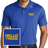 Load image into Gallery viewer, Hello There Performance Polo Shirt
