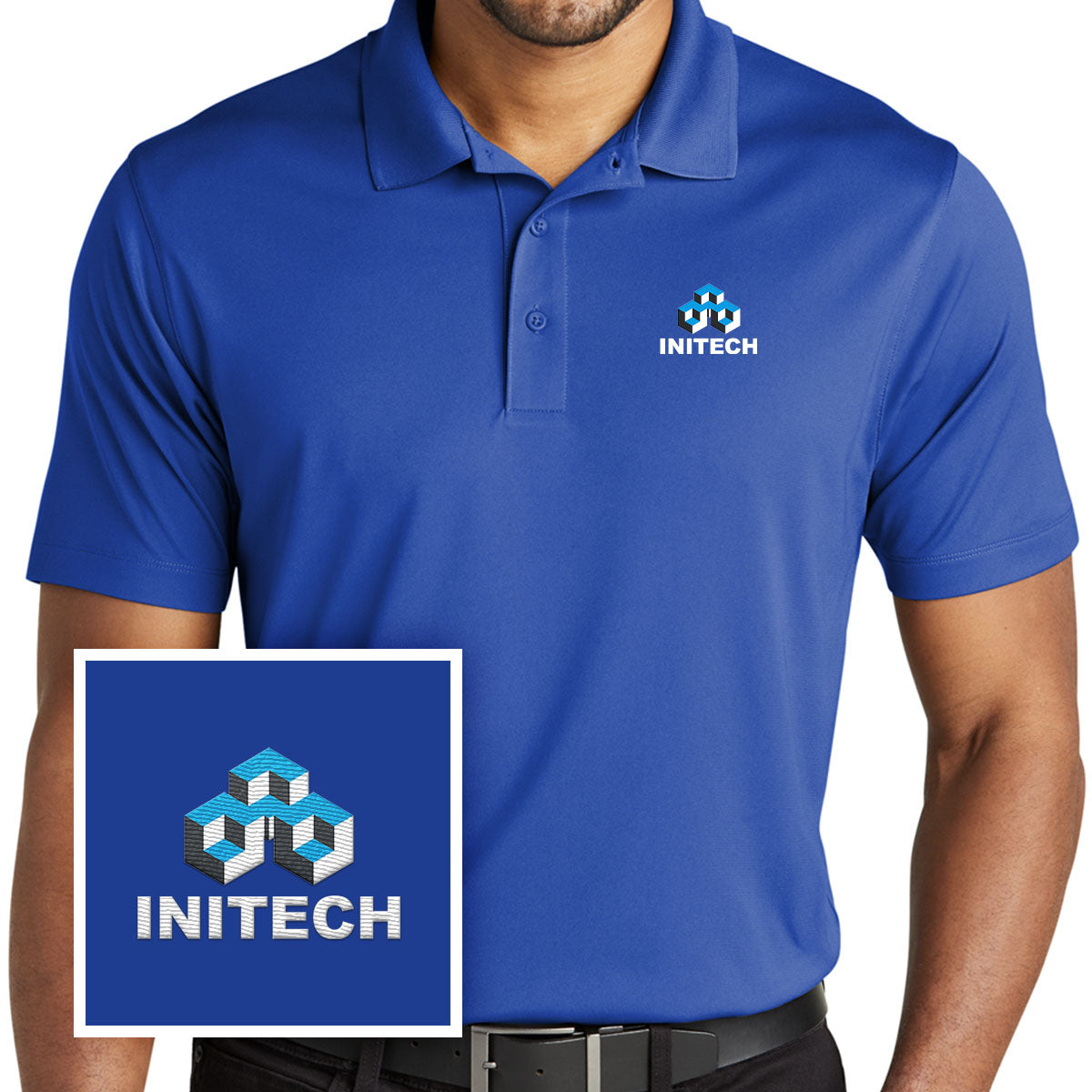 Initech Performance Polo Shirt