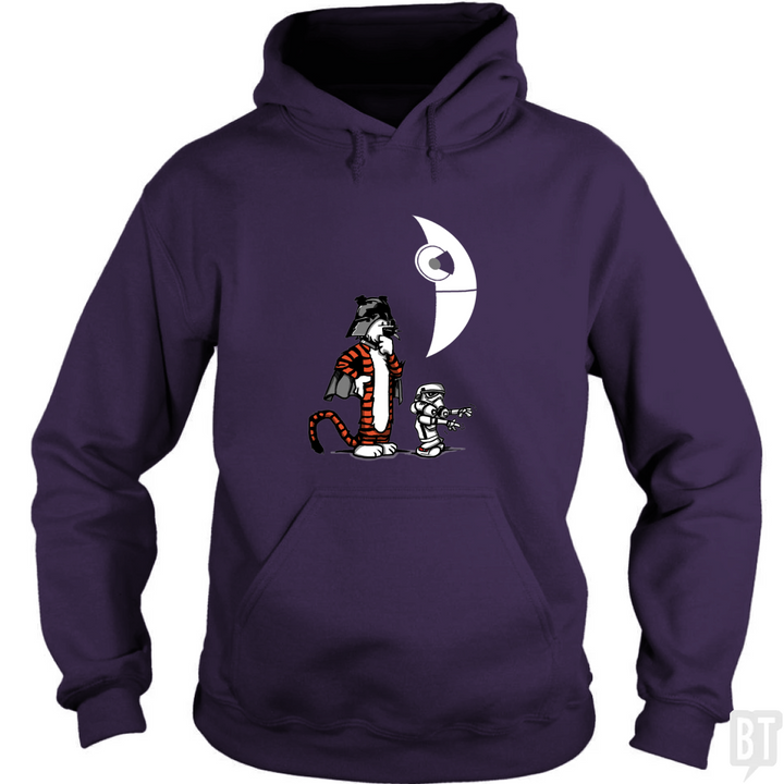 Darth Hobbes and Calvin Trooper Hoodie