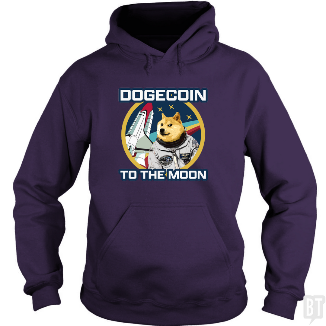 Dogecoin to the Moon Hoodie