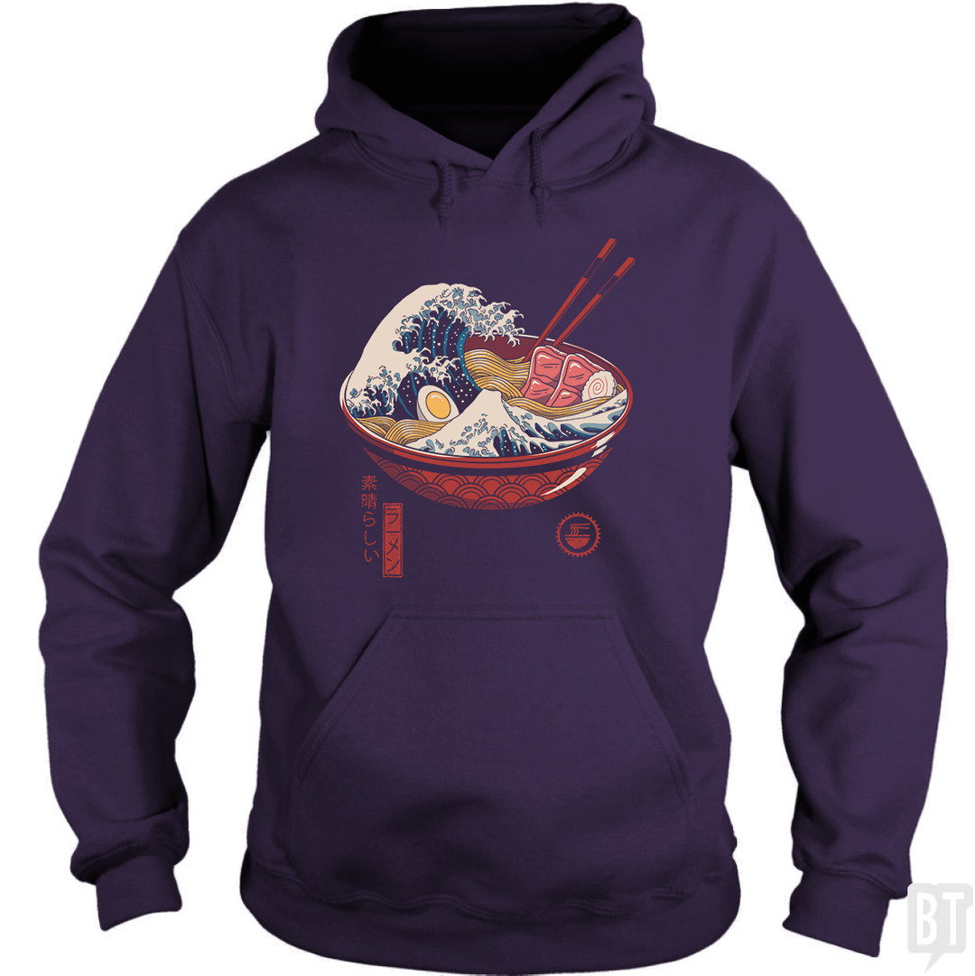 Great Ramen Wave Hoodie