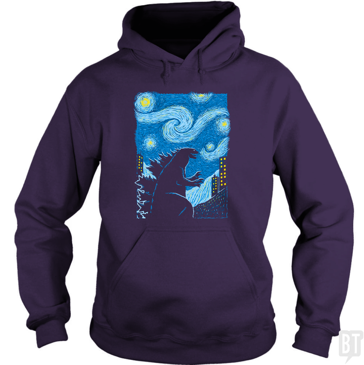 Gogh-Zilla Hoodie