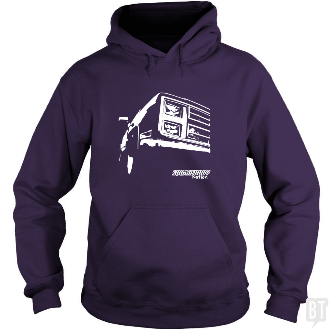 Square Body Nation Tees - Squarebody Hoodie