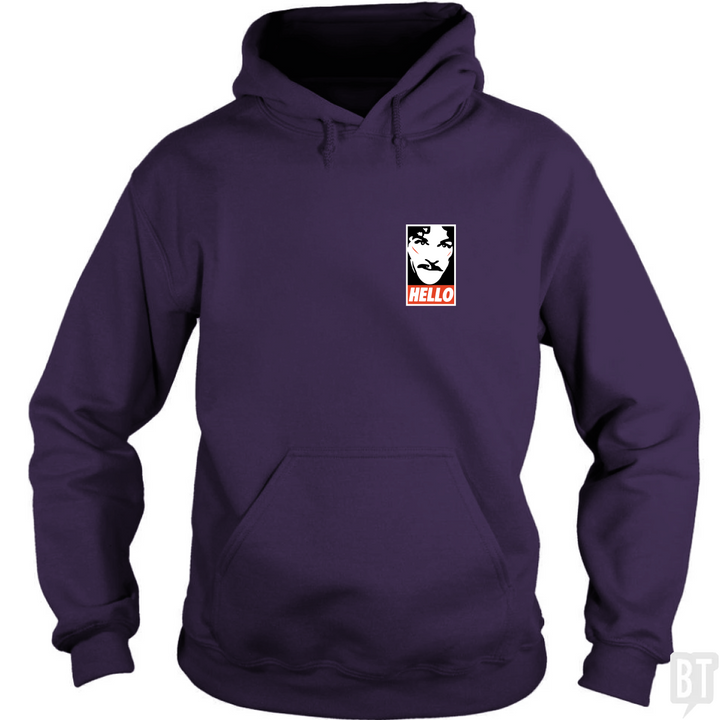 Hello Left Chest Hoodie