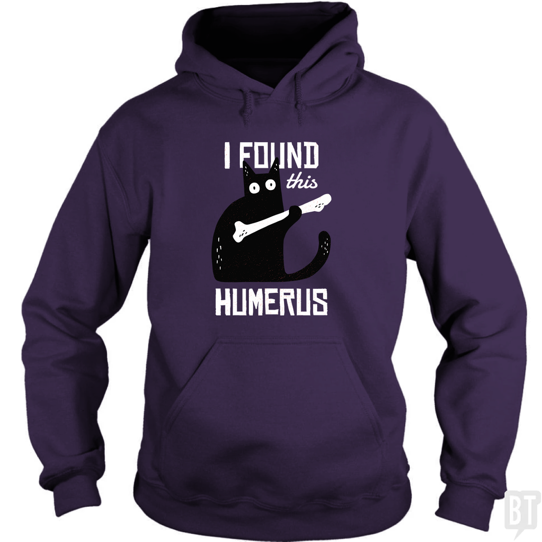 Funny Cat with a Bone Hoodie