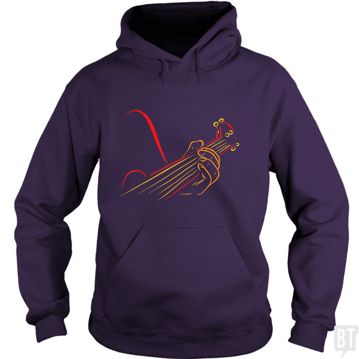 Playing Guitar Music Life Hoodie