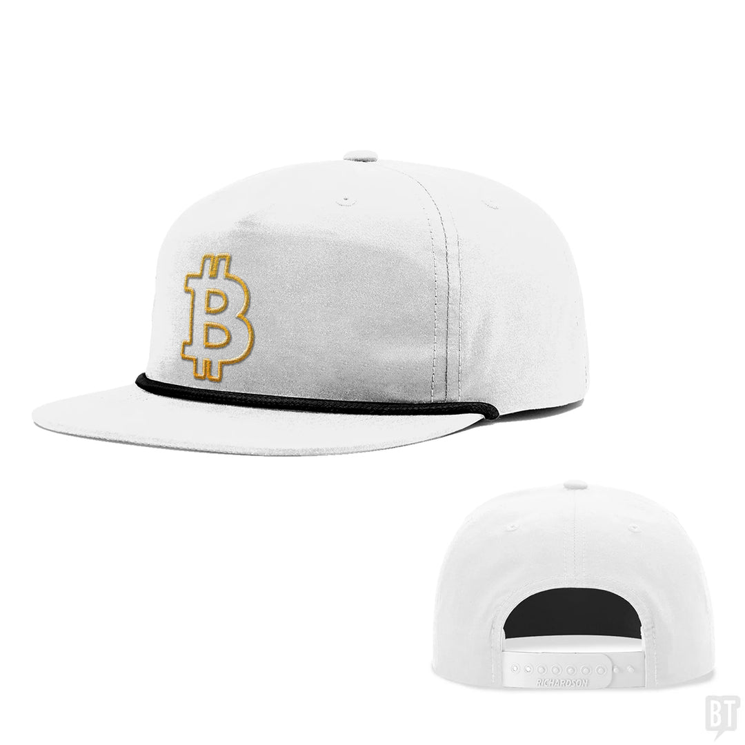 Bitcoin Outline Hats