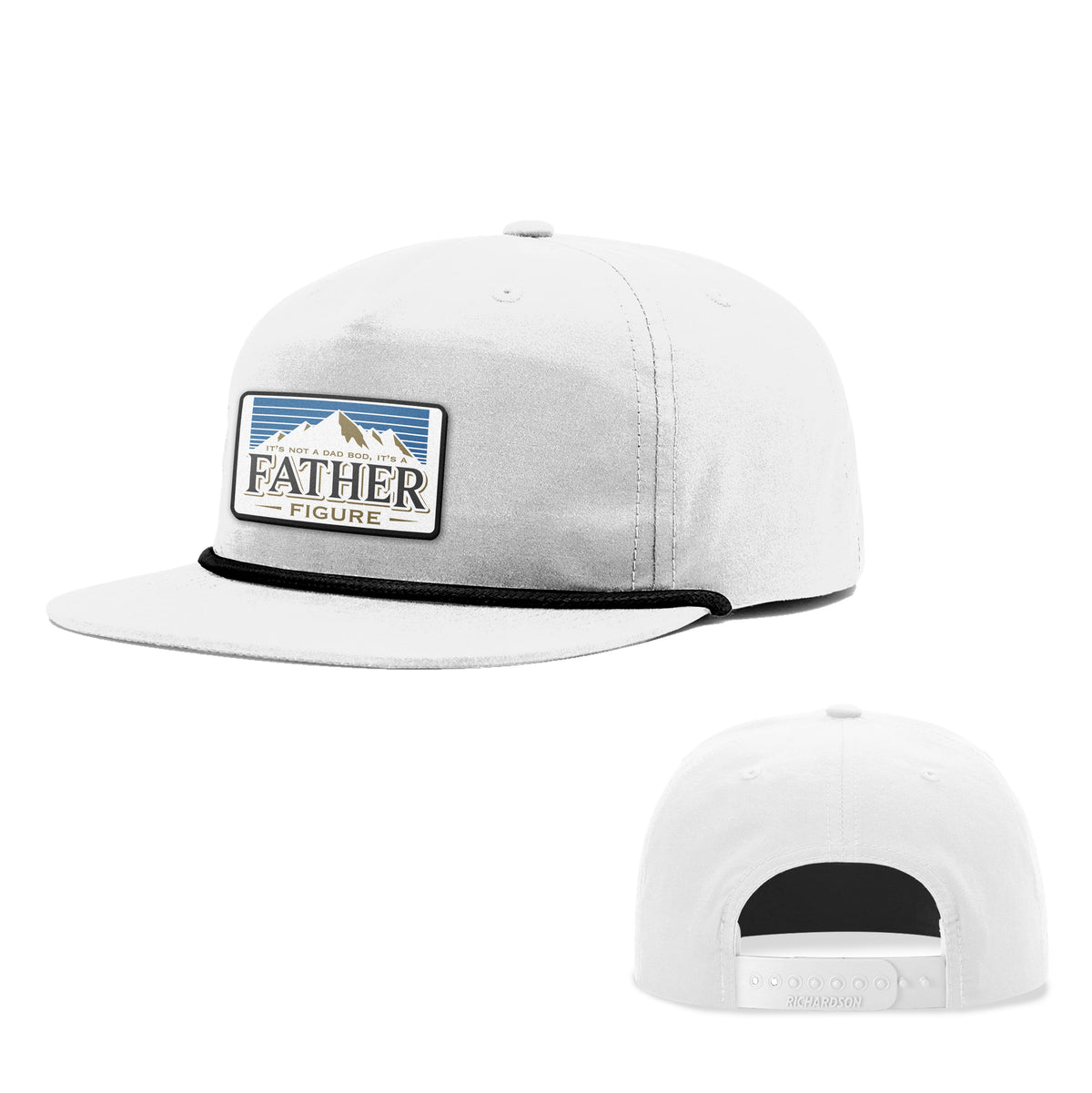 Dad Bod Father Figure Patch Rope Hats