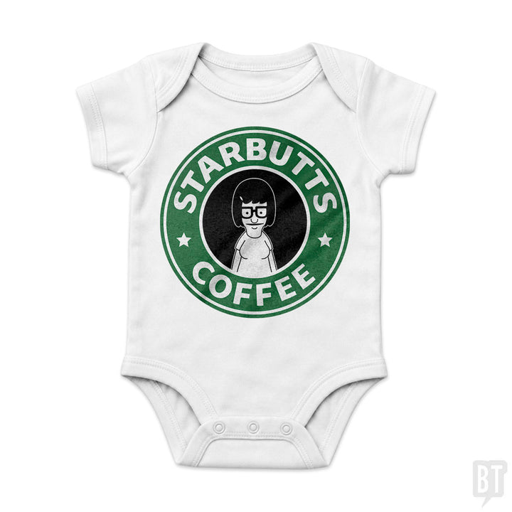 Starbutts Coffee Baby One-Piece