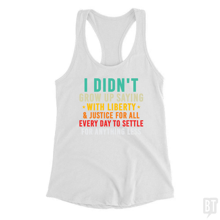 Justice For All Tank Top