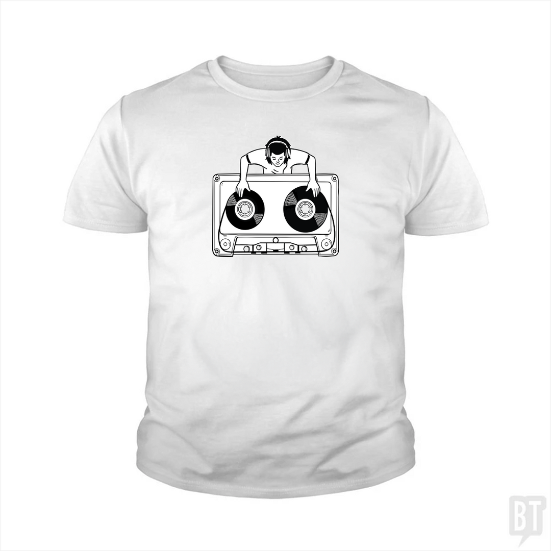Retro DJ Kids Shirt