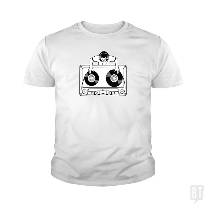 Retro DJ Kids Shirt