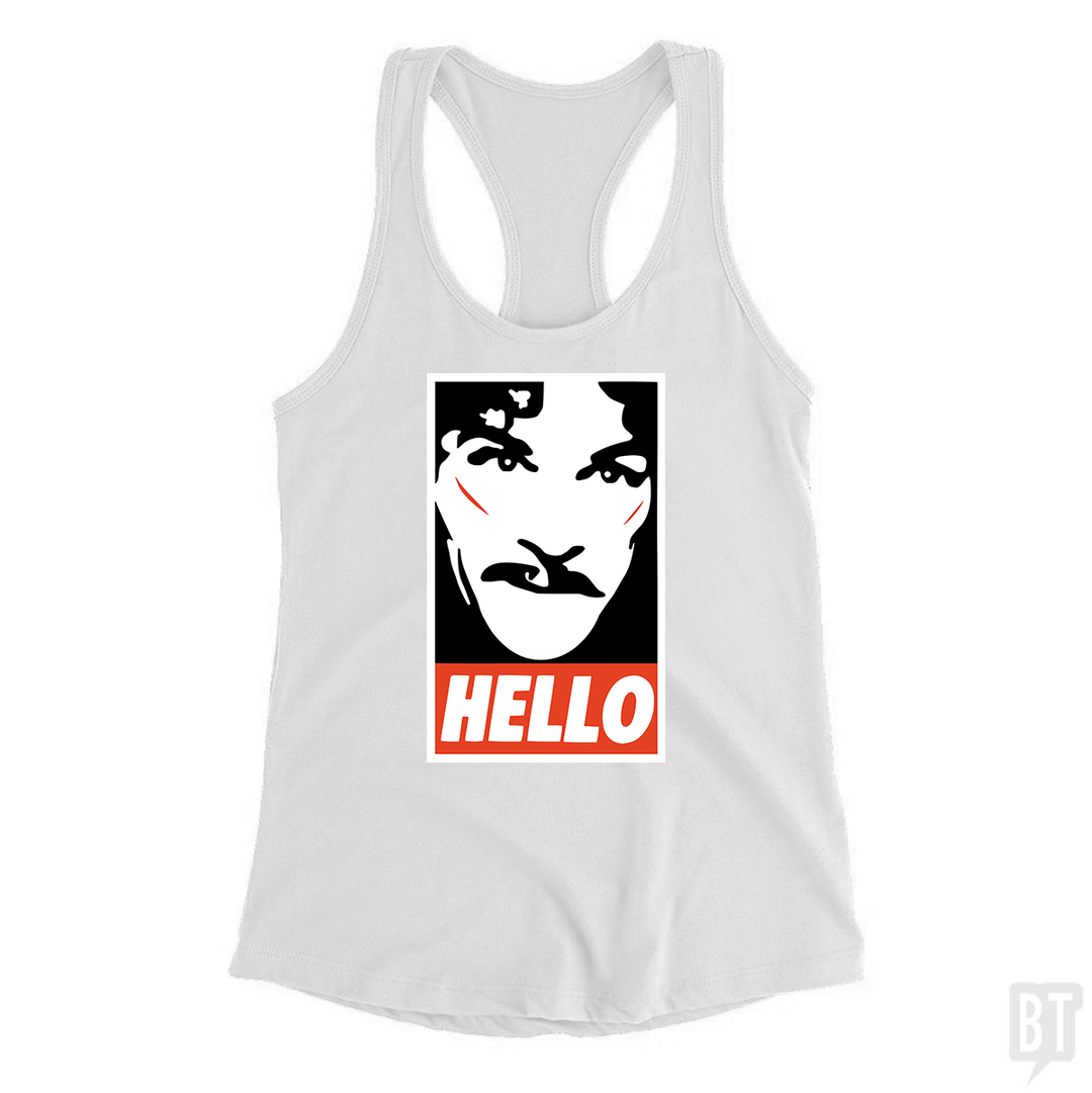 Hello Tank Top