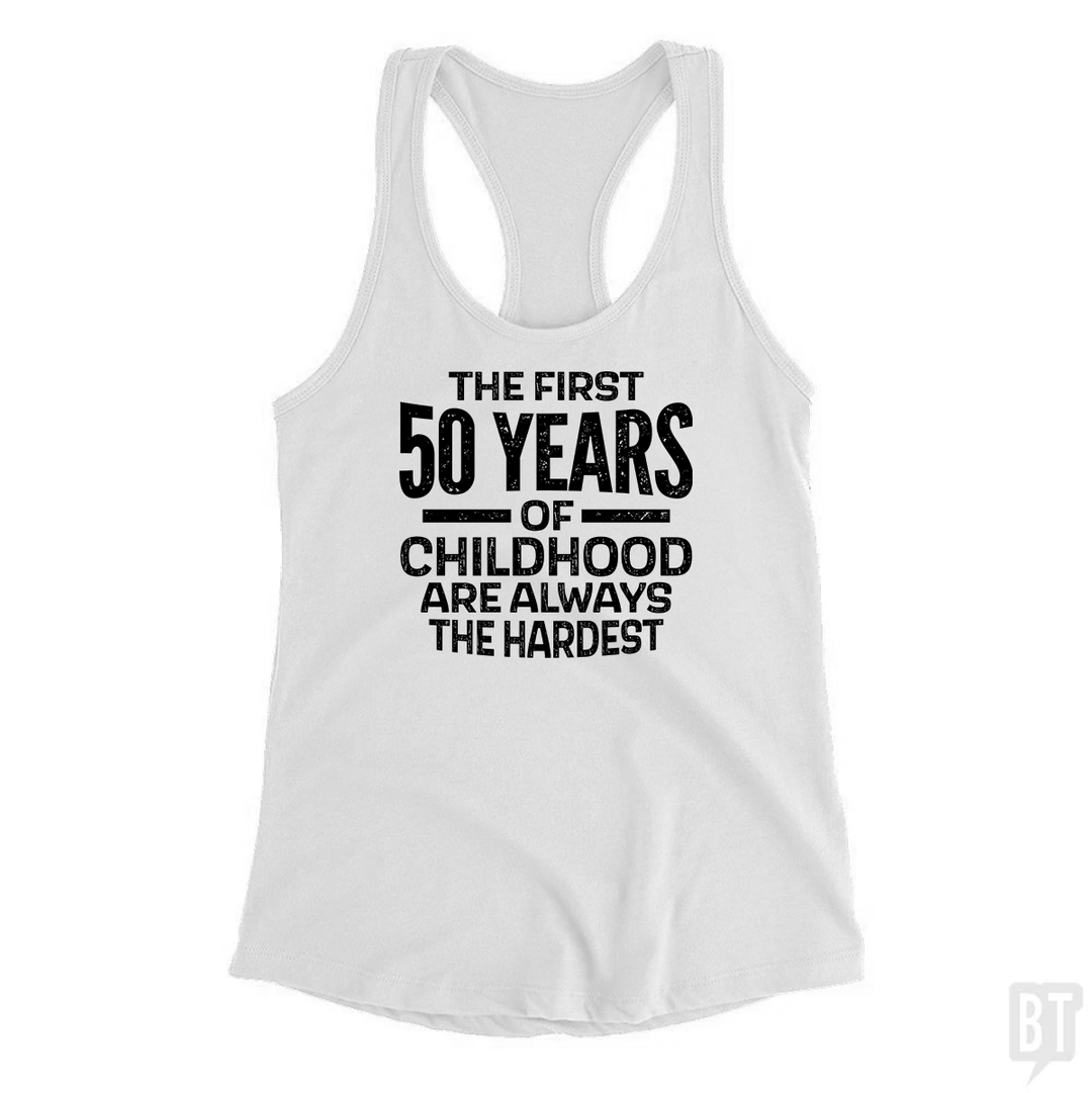 First 50 Years Tank Top
