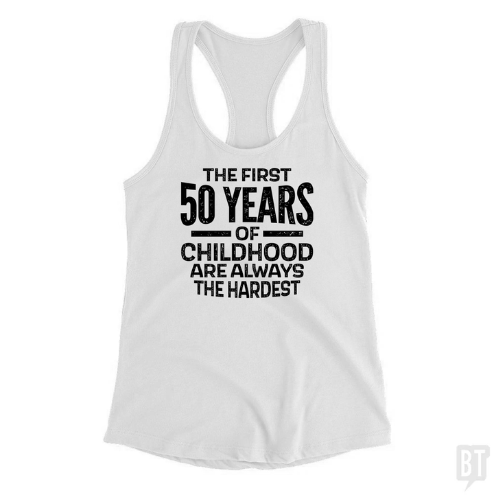 First 50 Years Tank Top