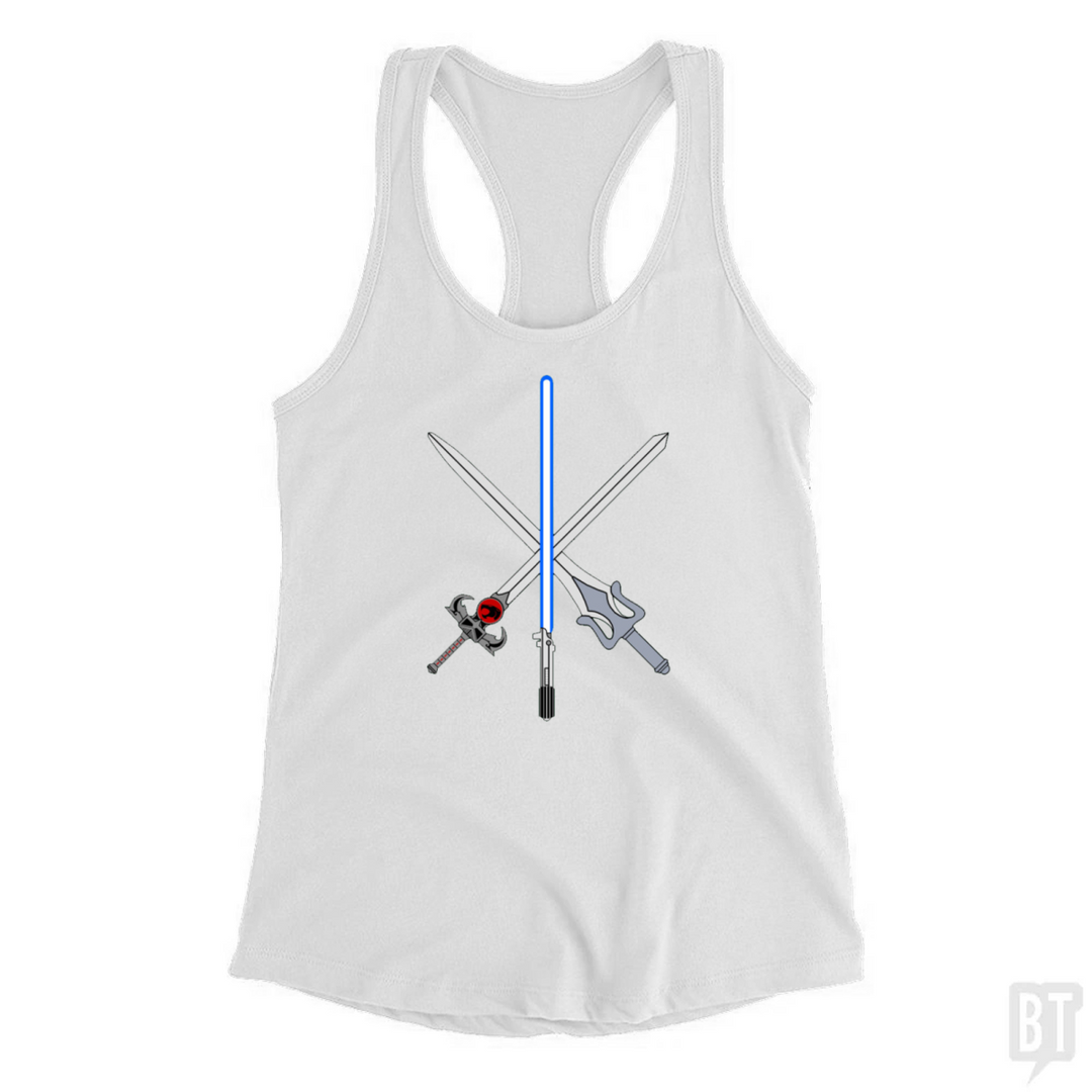 Choose Your Sword Tank Tops