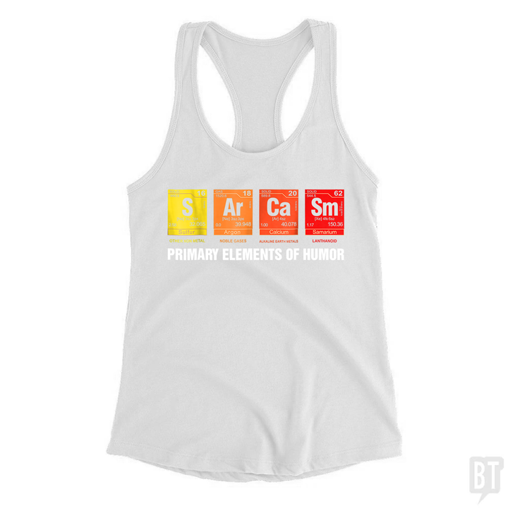 Funny Chemistry Science Tank Top