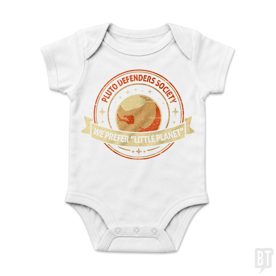 Pluto Defenders Society Baby One-Piece
