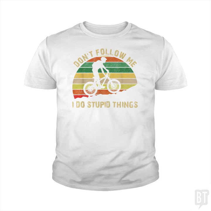 Funny Mountain Bike Kids Shirt