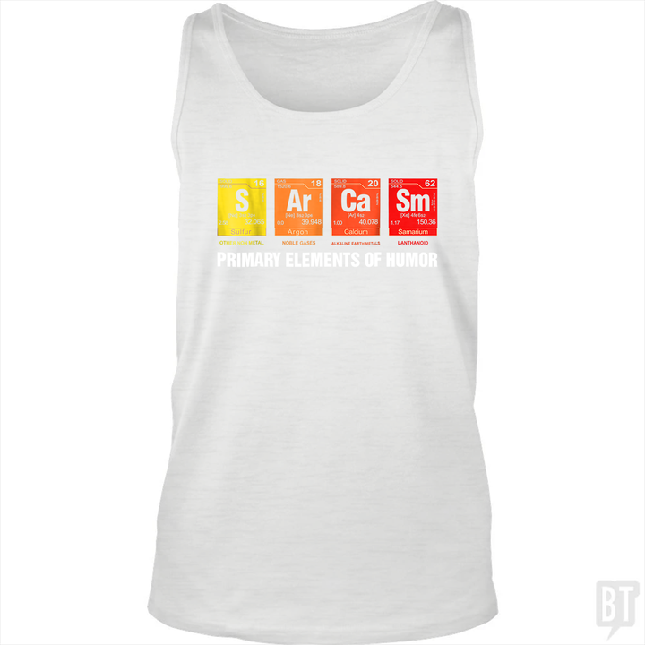 Funny Chemistry Science Tank Top