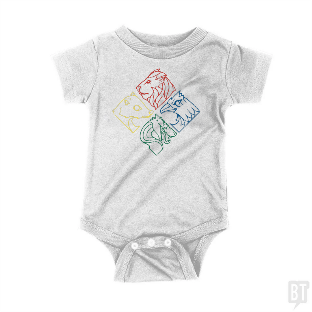 Houses Baby One-Piece