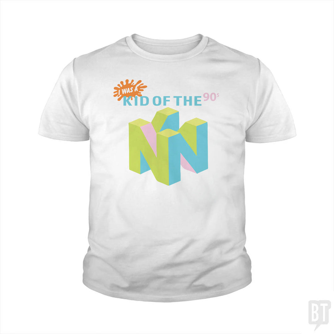 I Was A Kid Of The 90s Kids Shirt