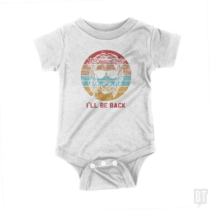 Vintage Jesus Baby One-Piece