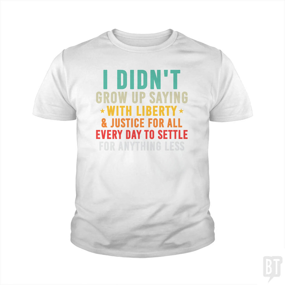 Justice For All Kids Shirt