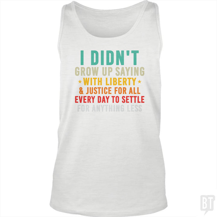 Justice For All Tank Top