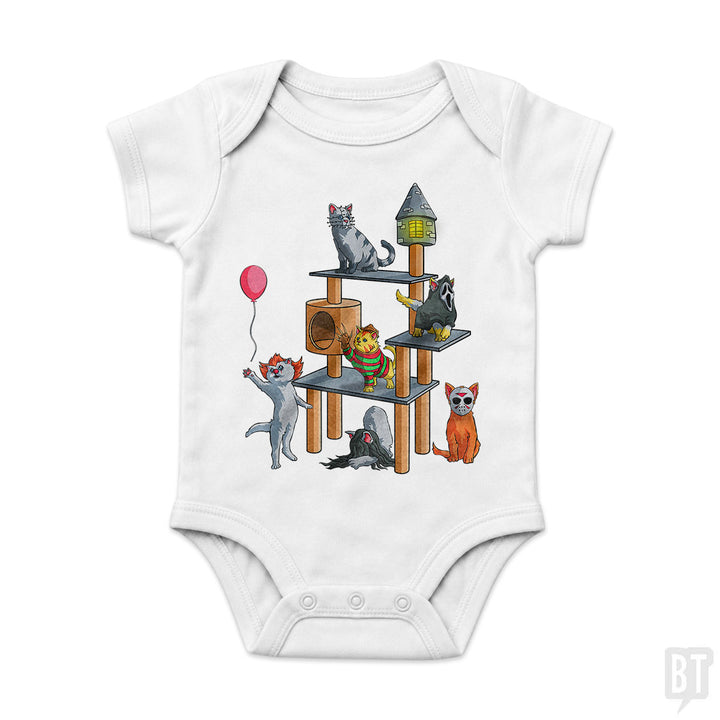 Cat Horror Movies Baby One-Piece
