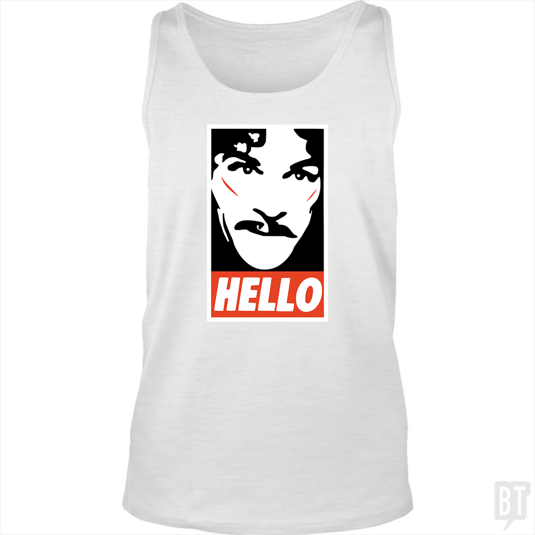 Hello Tank Top