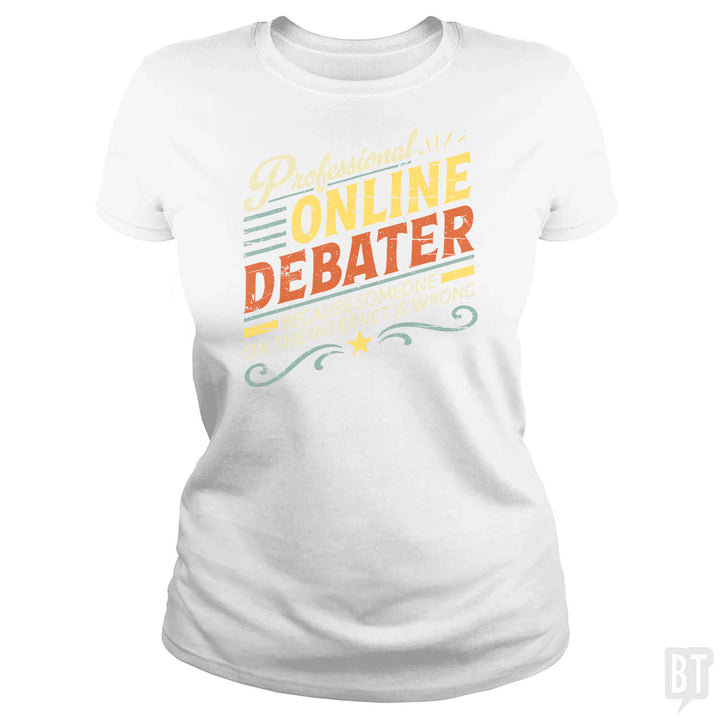 Professional Online Debater