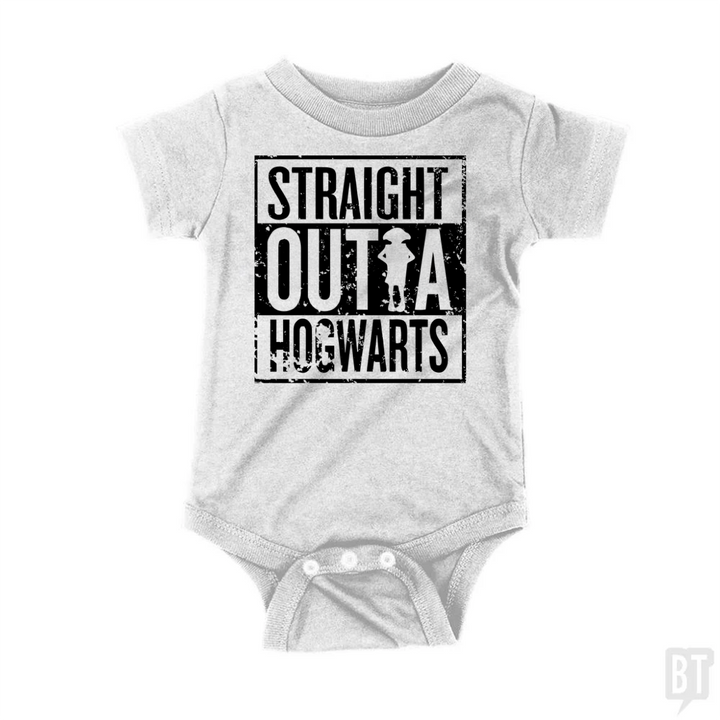 Straight Outta Hogwarts Baby One-Piece