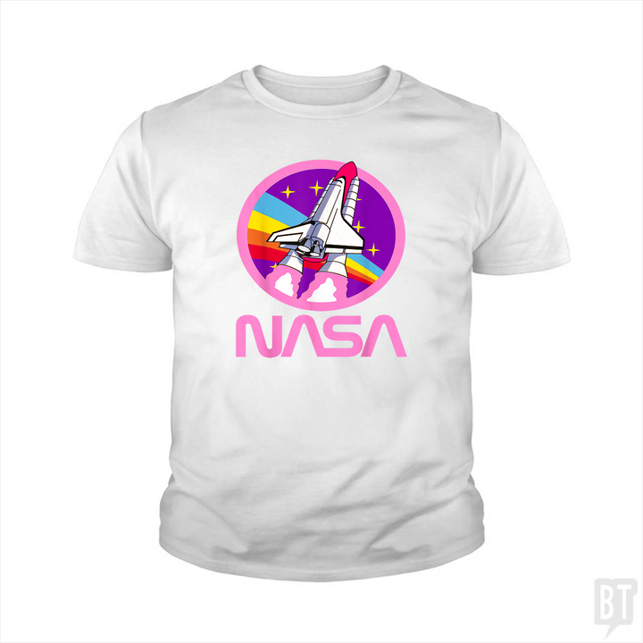 NASA Rainbow Kids Shirt