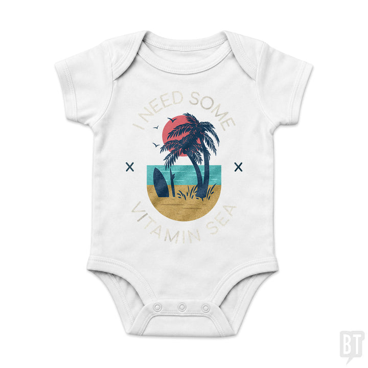 I Need Some Vitamin Sea Baby One-Piece