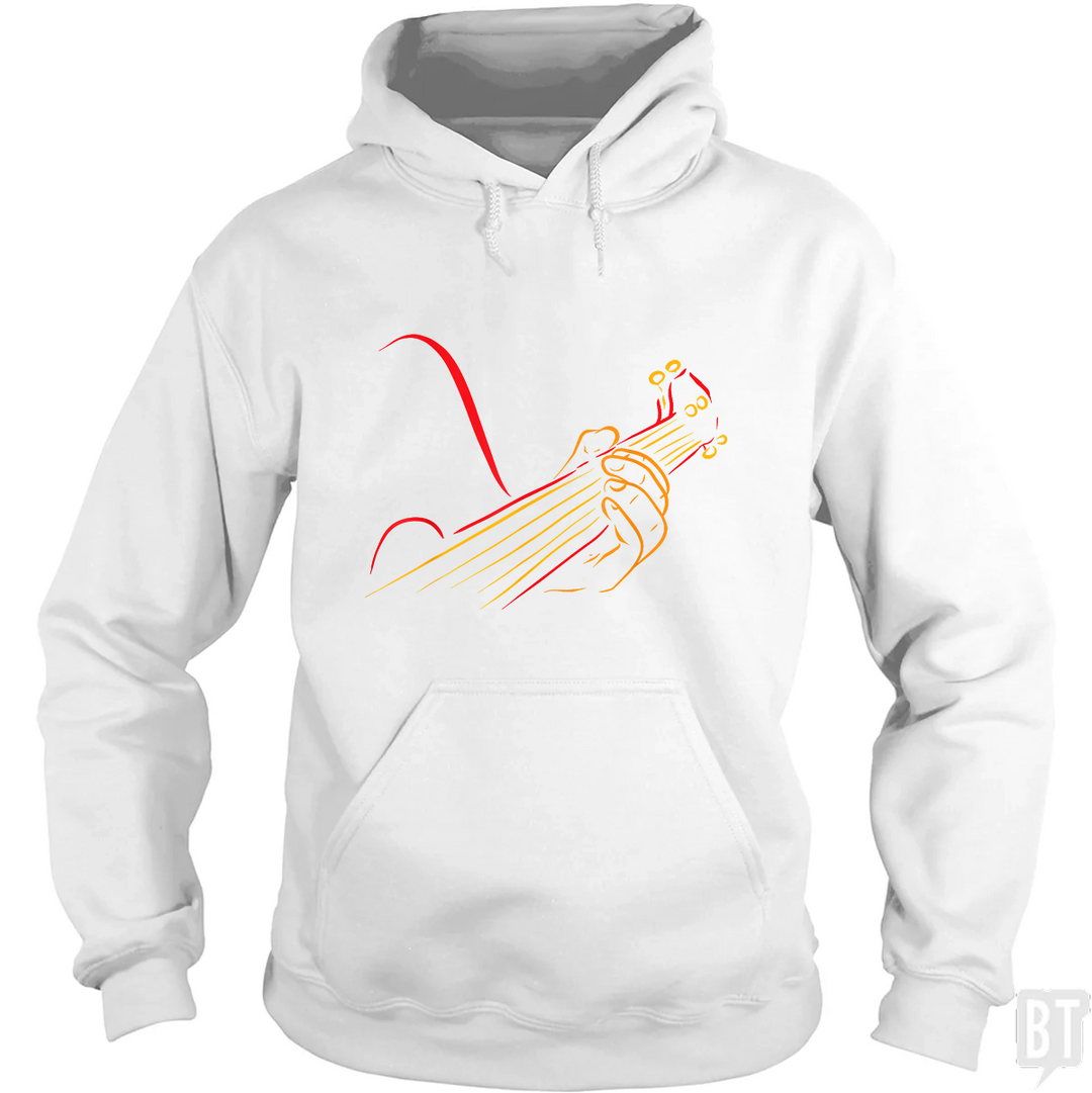 Playing Guitar Music Life Hoodie